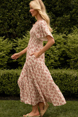 Jovie Dress in Ivory Heritage Rose
