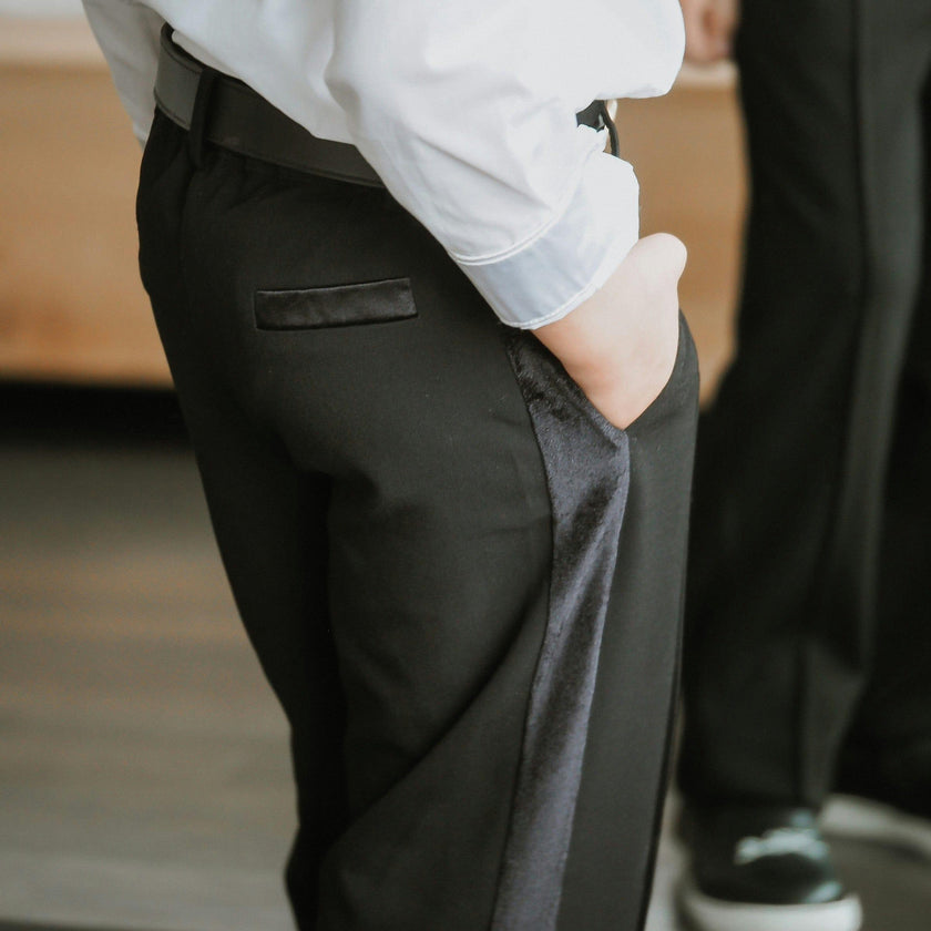 Tuxedo Shirt and Pants Set