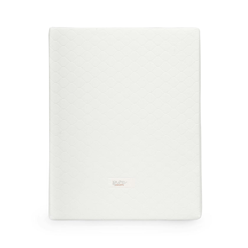 Babyletto Pure Core Midi Crib Mattress w/ Hybrid Quilted Waterproof Cover (Lightweight)