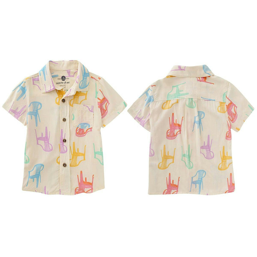 SILLA DE TIERRA CALIENTE CRUDO - GUAYABERA