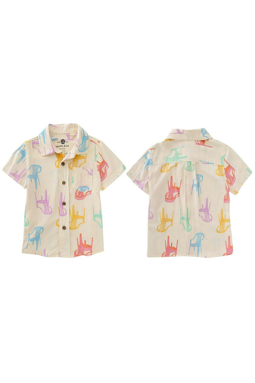 SILLA DE TIERRA CALIENTE CRUDO - GUAYABERA