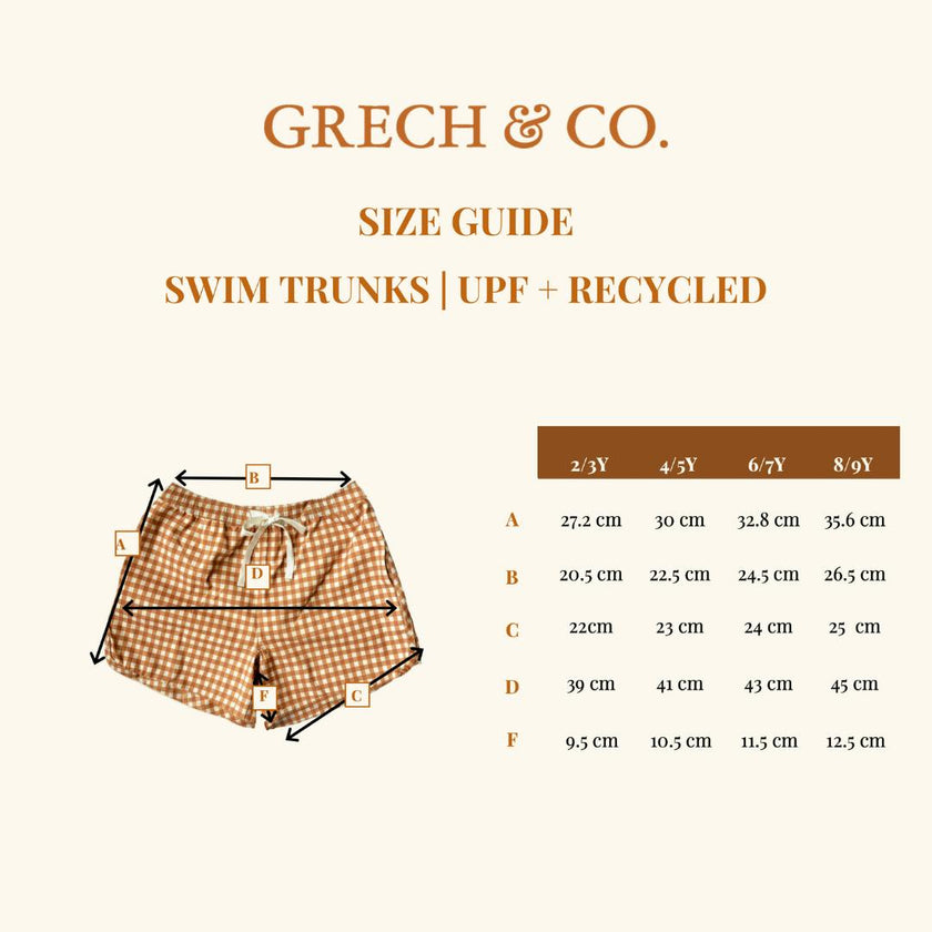 Swim Trunks | In Bloom
