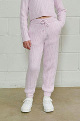 Cable Knit Jogger