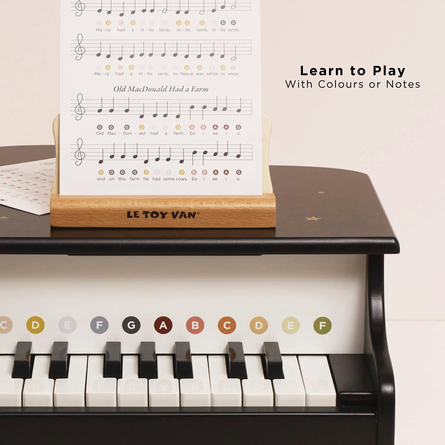 Wooden Grand Piano Toy