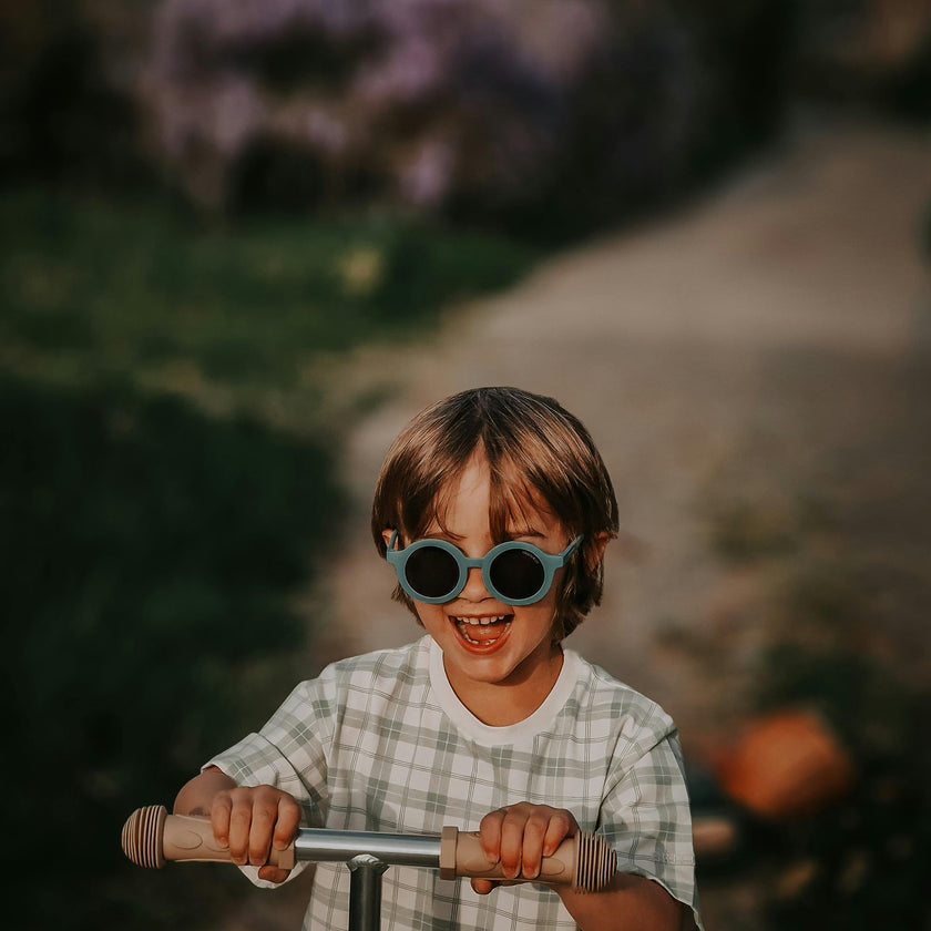 Original Round Sustainable Sunglasses | Bio-Based  Bendable Polarized
