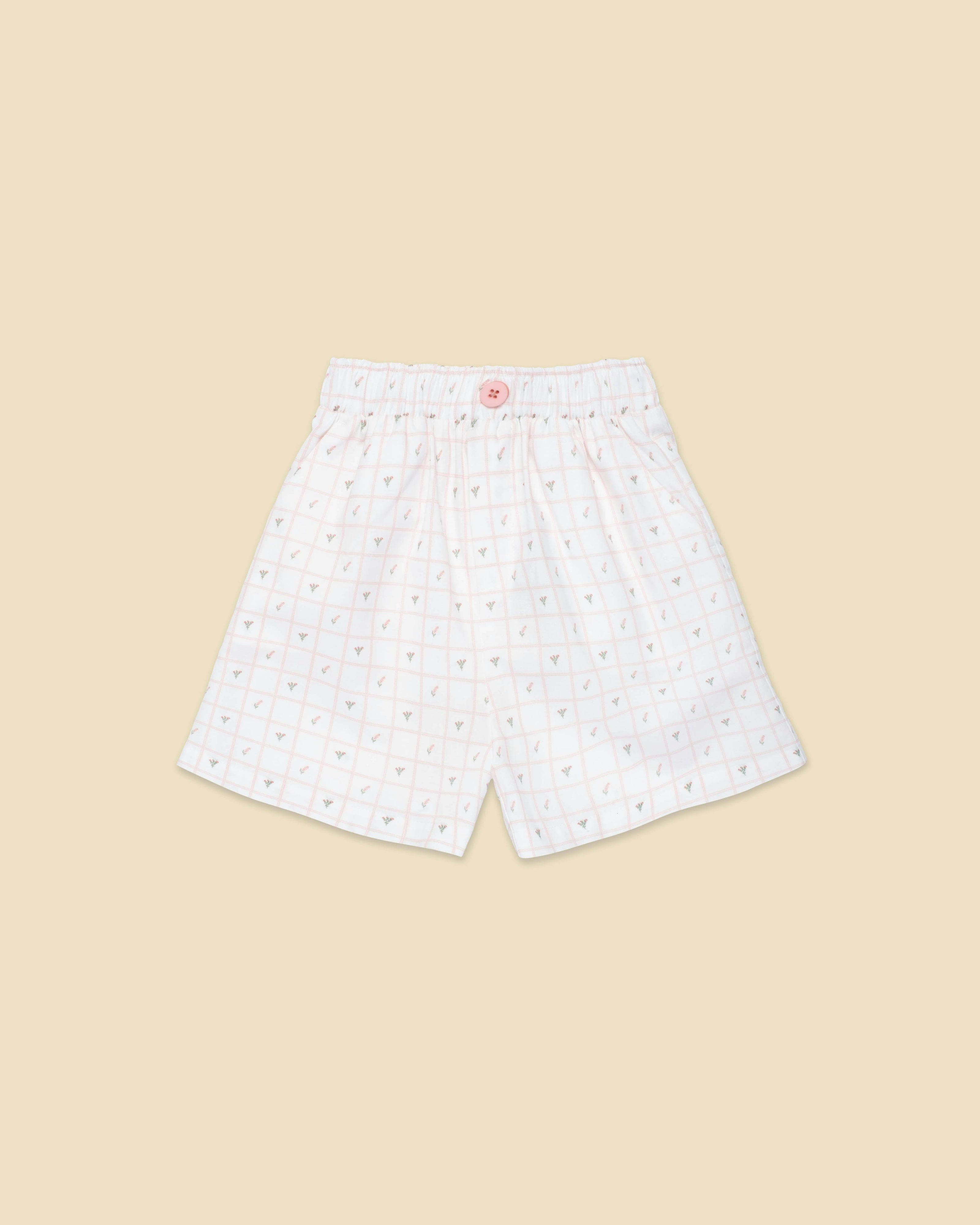 Organic Avenue Shorts in Petite Fleur