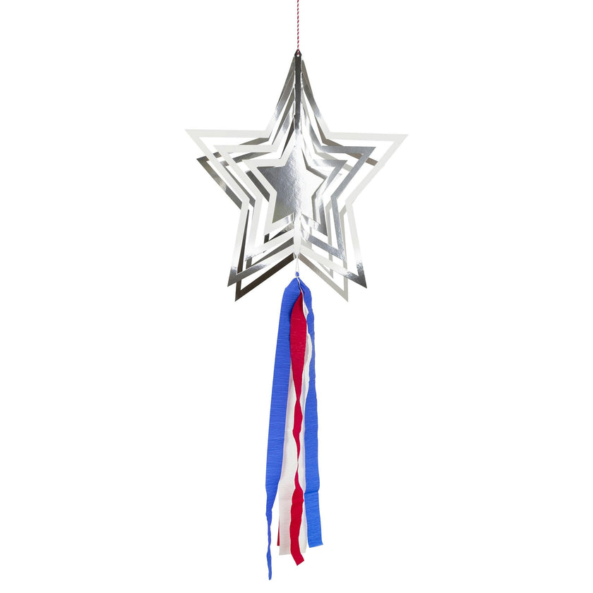 Stars & Stripes Hanging Decorations