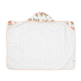 Toddler Hooded Towel - Watercolor Roses