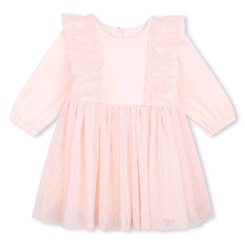 Pink Ruffle Ceremony Dress