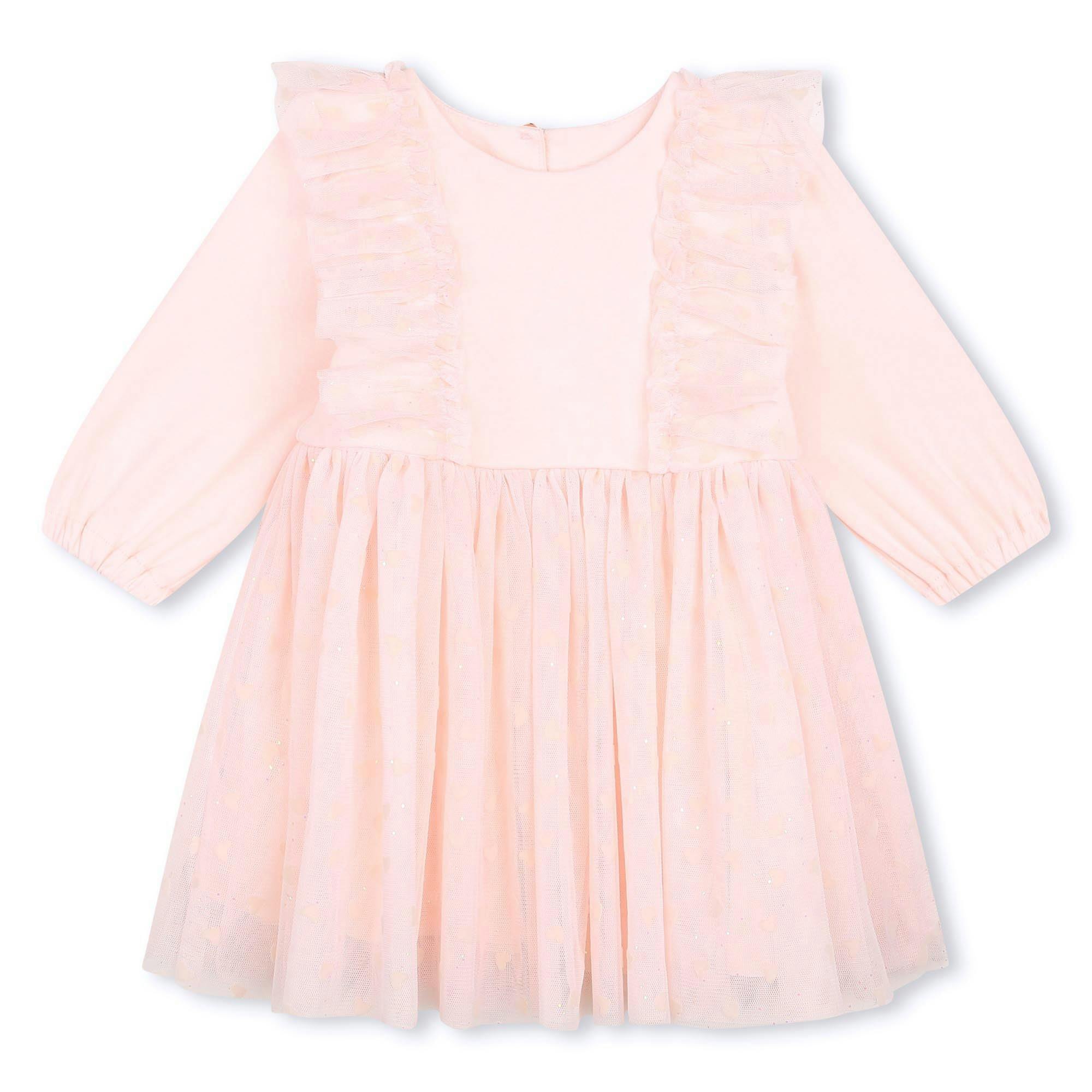 Pink Ruffle Ceremony Dress