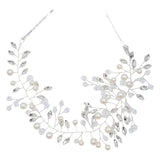 Crystal Glimmering Pearl Hair Vine