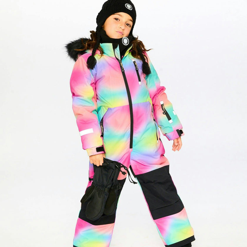 One-Piece Play Snowsuit Multicolor