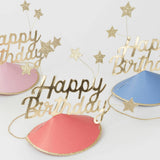 Happy Birthday & Stars Party Hats