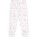 Pink Lone Star Toile Pajamas