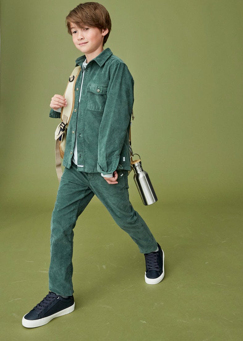 The Forest Green Corduroy Shirt