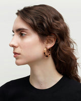 Kate Handcrafted Open Hoops Earrings