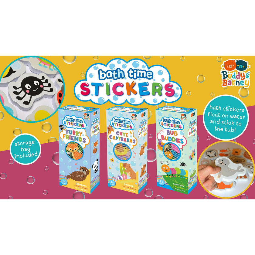 Bath Time: Stickers - Bug Buddies