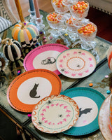 Bewitched Appetizer Plate Set - Pumpkin