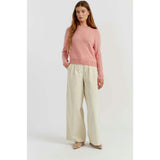 Cloud Cashmere Cropped Sweater