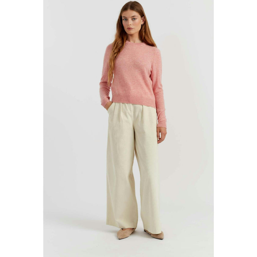 Cloud Cashmere Cropped Sweater