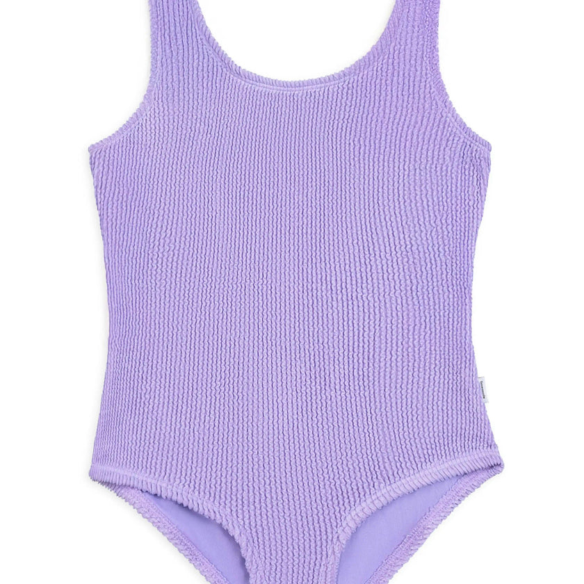 Ester Crinkle One Piece Swimsuit - Amethyst