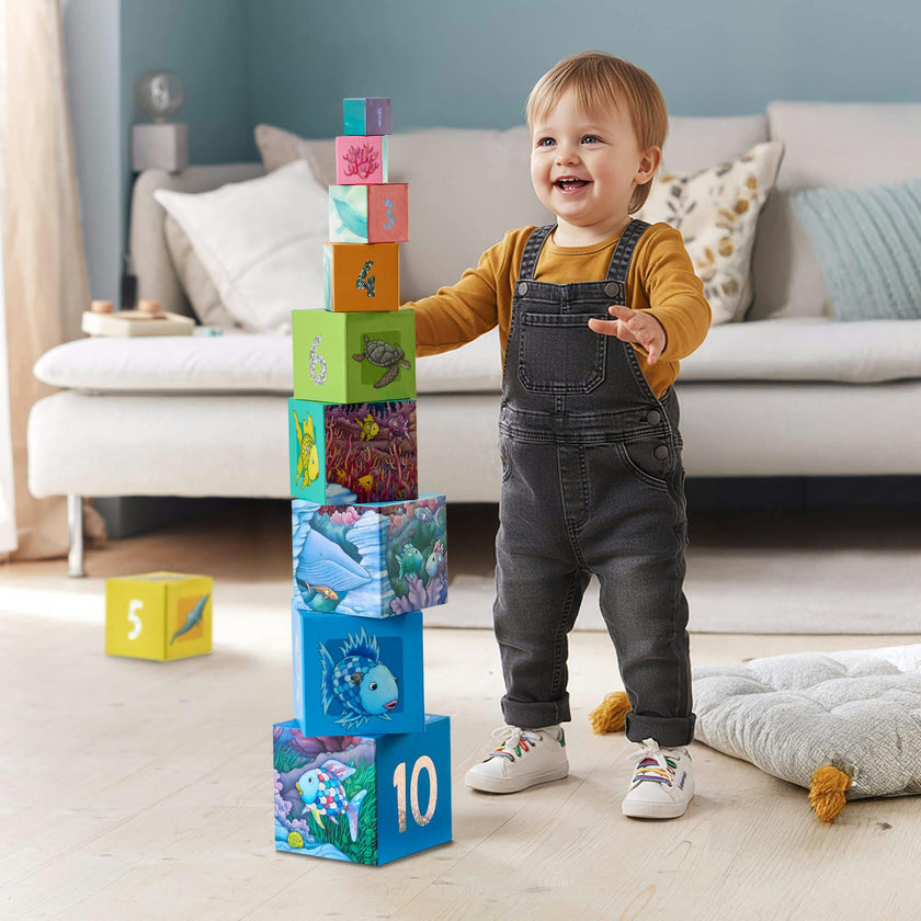 Rainbow Fish Stacking & Nesting Cubes
