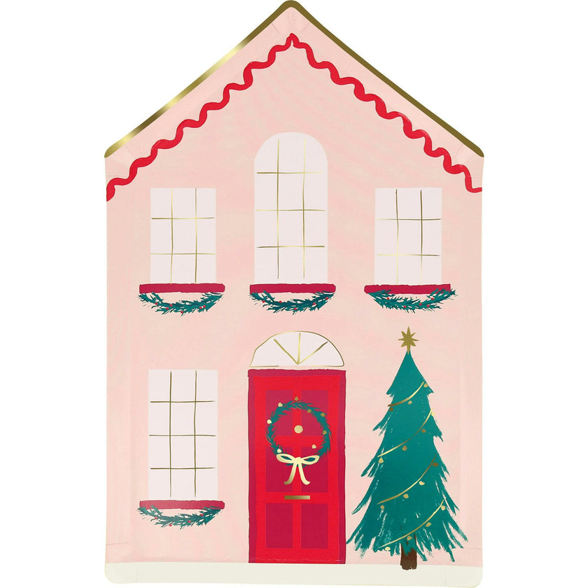 Festive House Plates