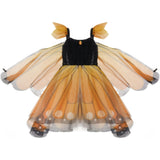 Butterfly Twirl Dress with Wings & Headband