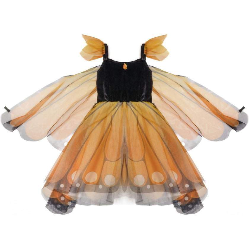 Butterfly Twirl Dress with Wings & Headband