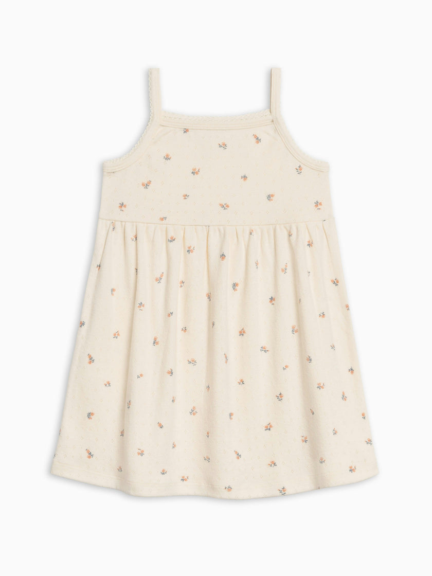 Belle Pointelle Tank Dress - Maris Floral / Ivory + Sea