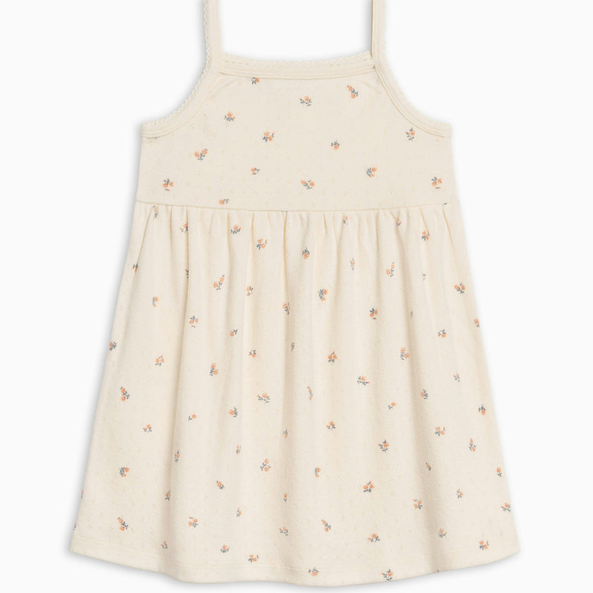 Belle Pointelle Tank Dress - Maris Floral / Ivory + Sea