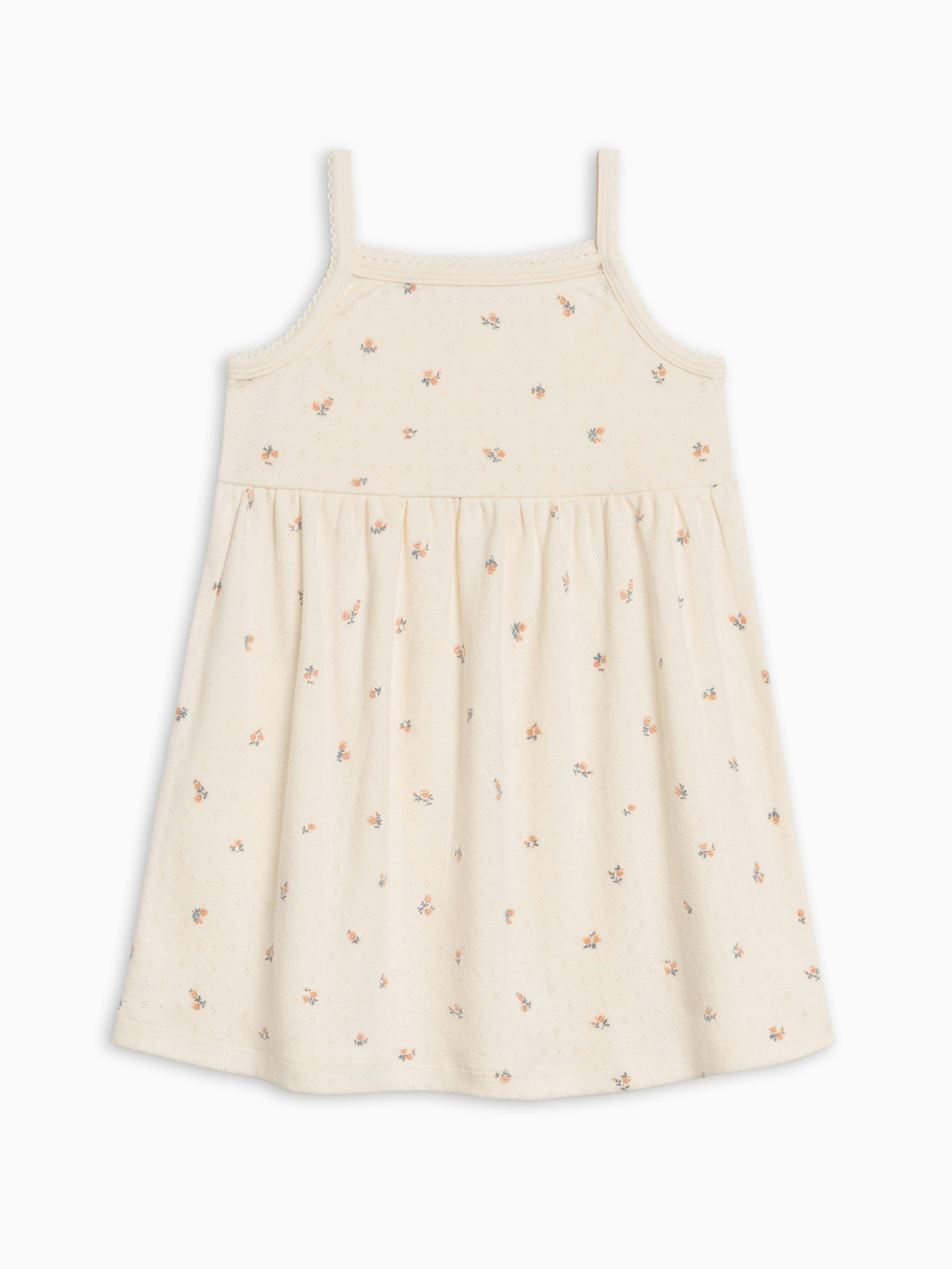Belle Pointelle Tank Dress - Maris Floral / Ivory + Sea