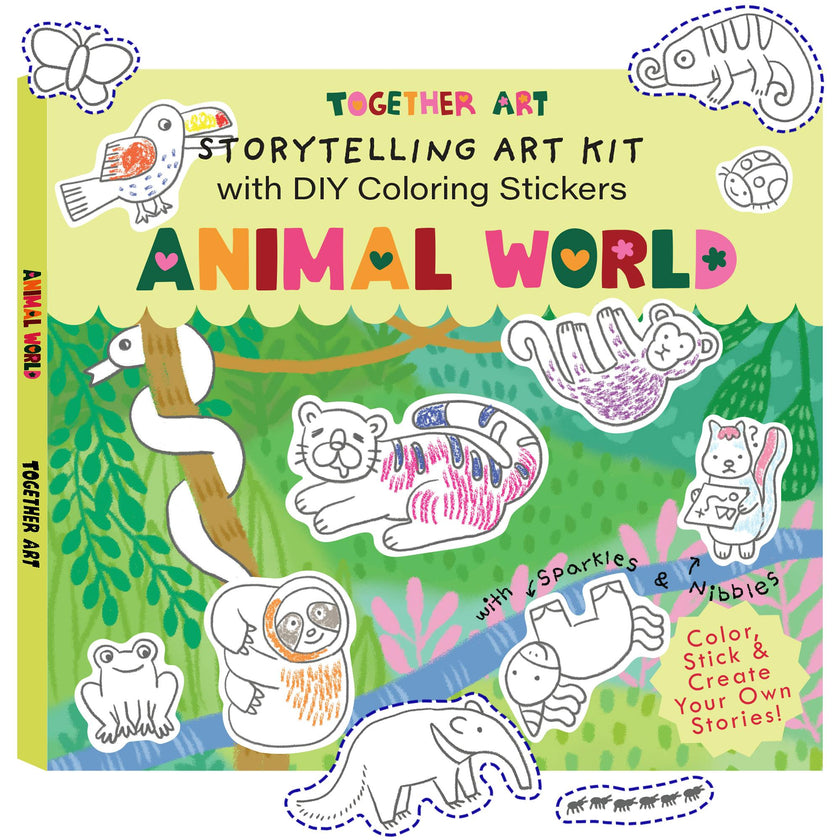 Animal World Storytelling Sticker Kit