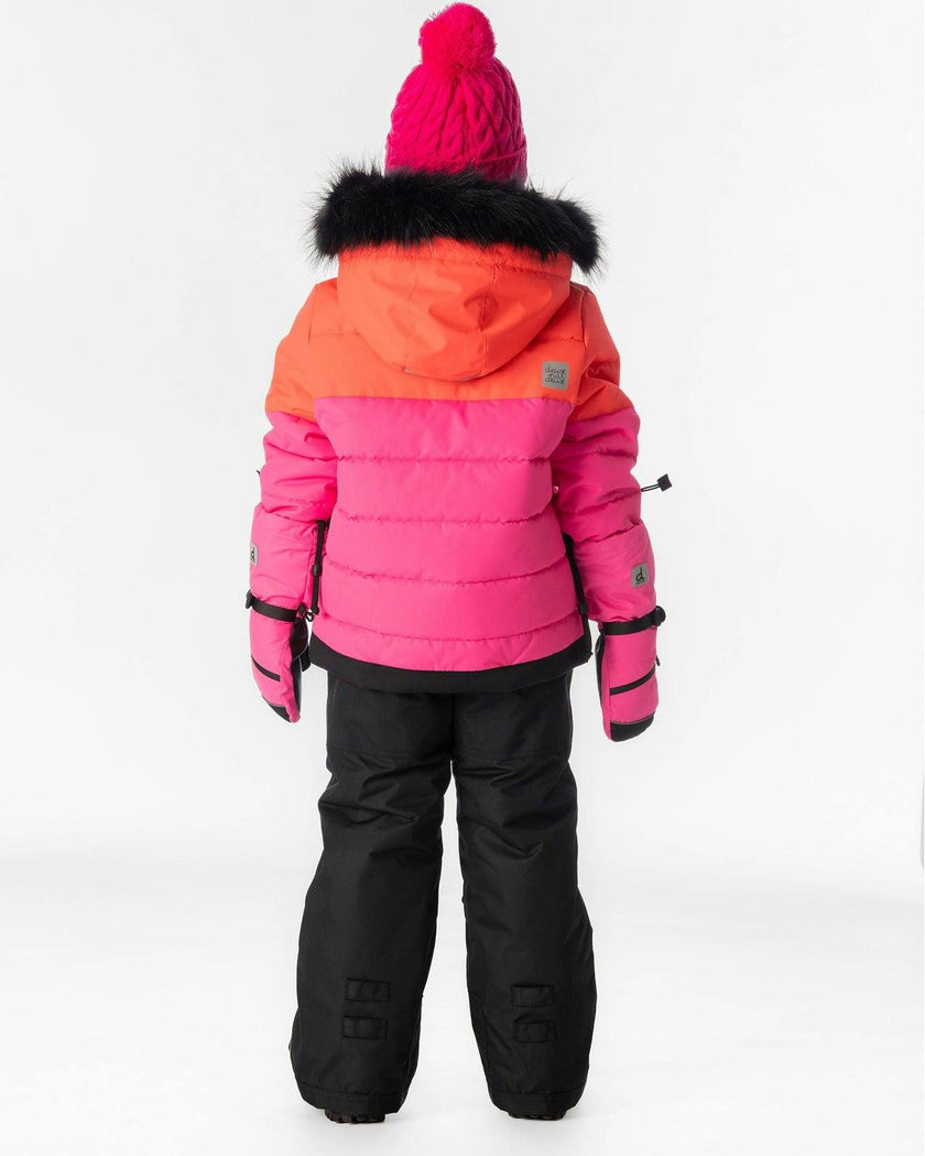 Two Piece Play Snowsuit Bright Pink