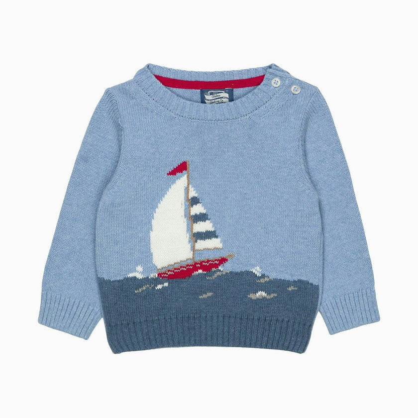 Baby Sailboat Sweater
