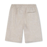 Ivory Textured Shorts