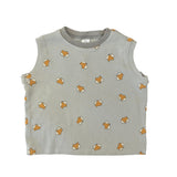 fox tee sleeveless