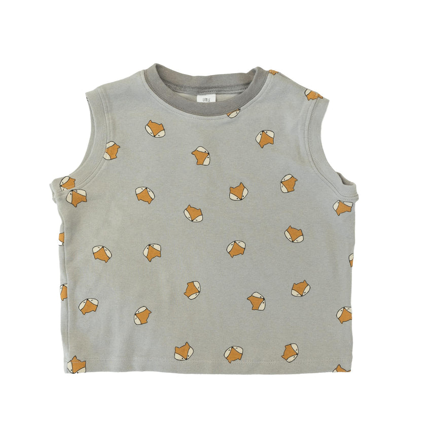 fox tee sleeveless