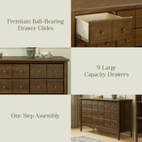 Namesake Liberty 9-Drawer Wide Assembled Dresser (56")