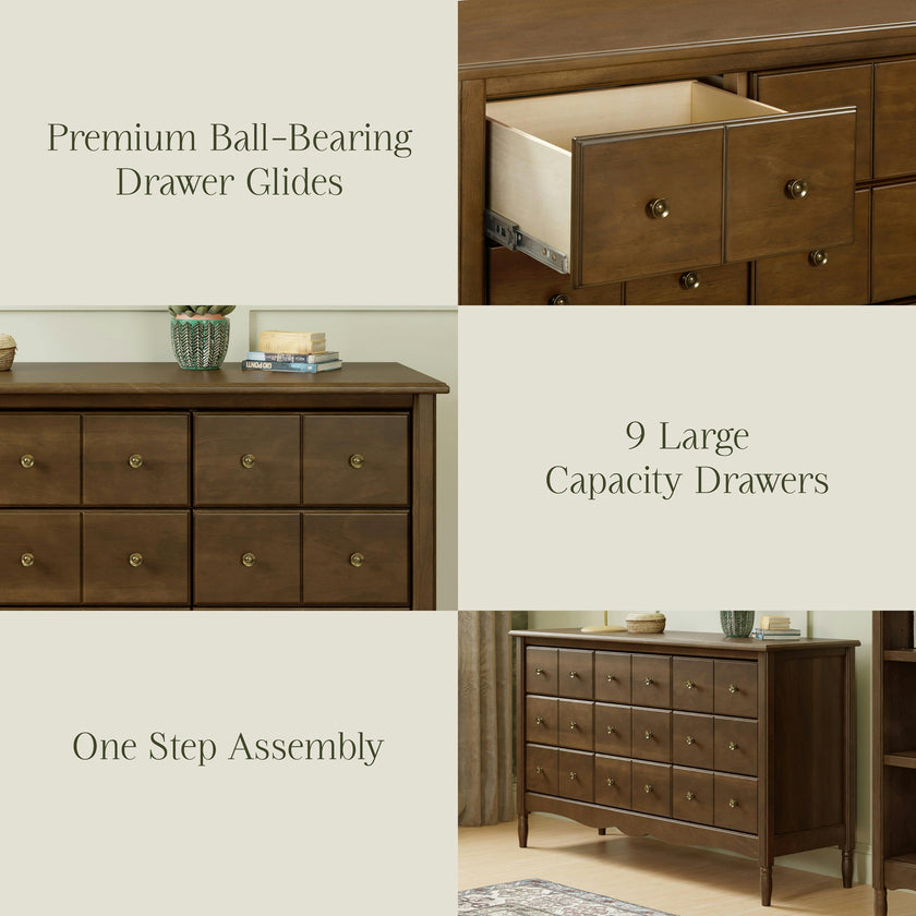 Namesake Liberty 9-Drawer Wide Assembled Dresser (56")