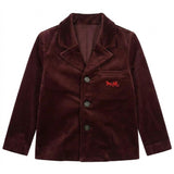 Horse Carriage Velour Blazer