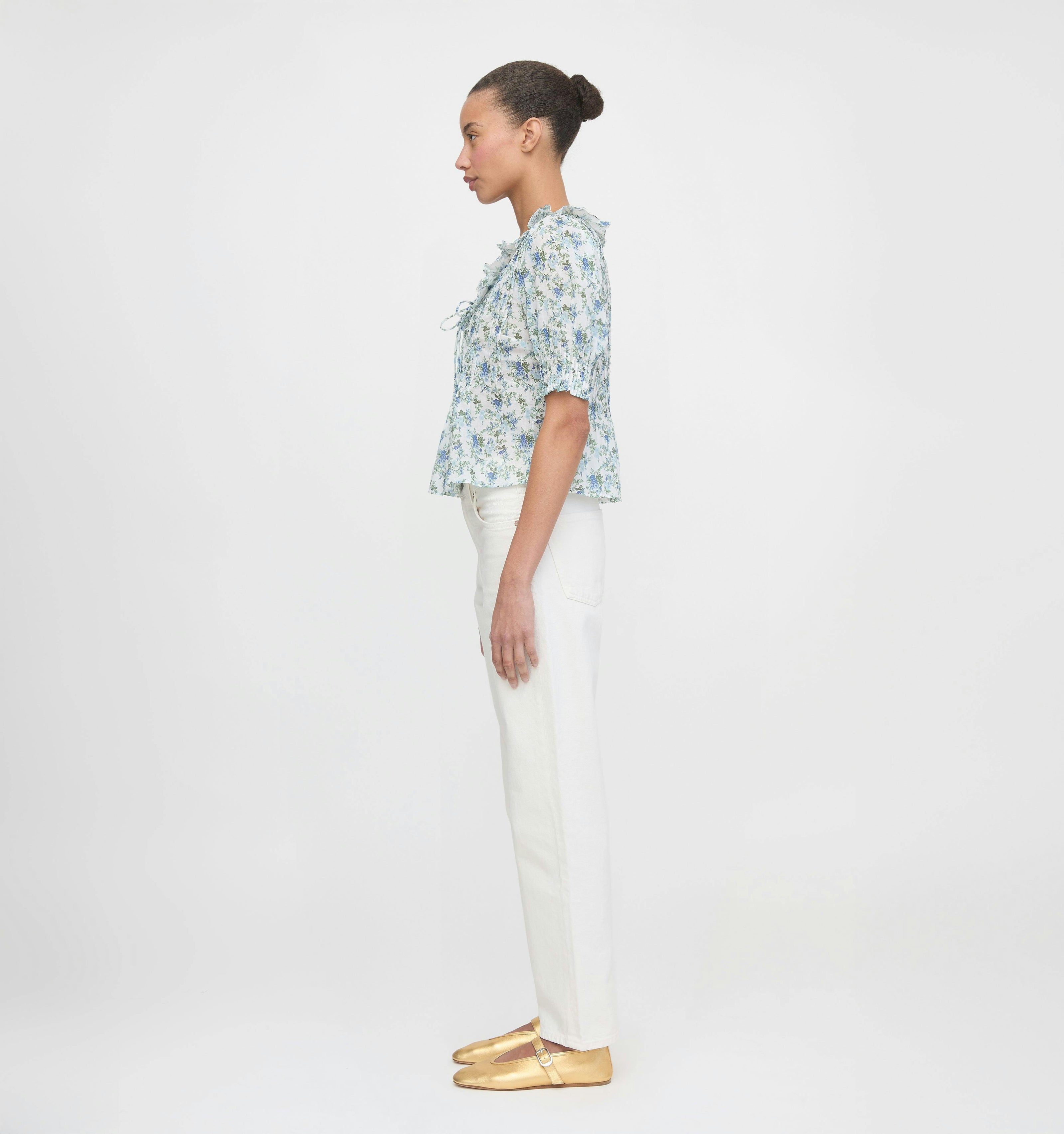 The Camri Top - English Daisy