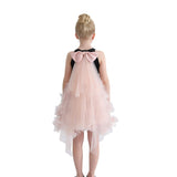 Pink Valentina Tulle Bow Gown