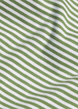 Long Sleeve Polo - Watercress Stripe