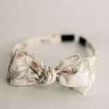 Three Little Bows Headband | Lavender Fields