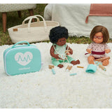 Cotton Doll Sized Moses Basket for Dolls up to 15"