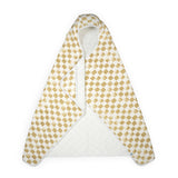 Toddler Hooded Towel - Adobe Checker