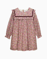 Floral Ruffle Dress in Chive
