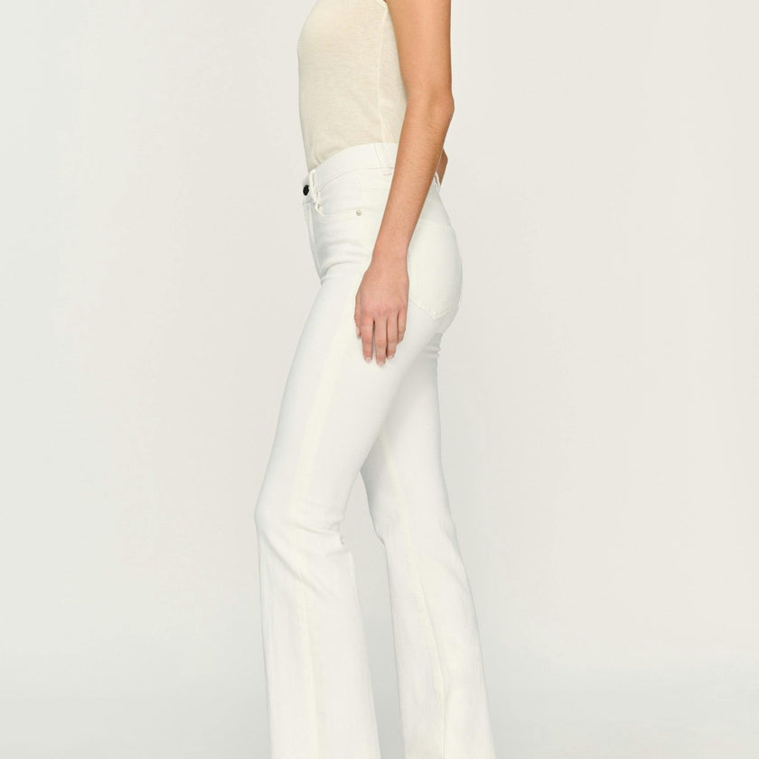 Bridget Boot High Rise Instasculpt 31.5" Jeans | White