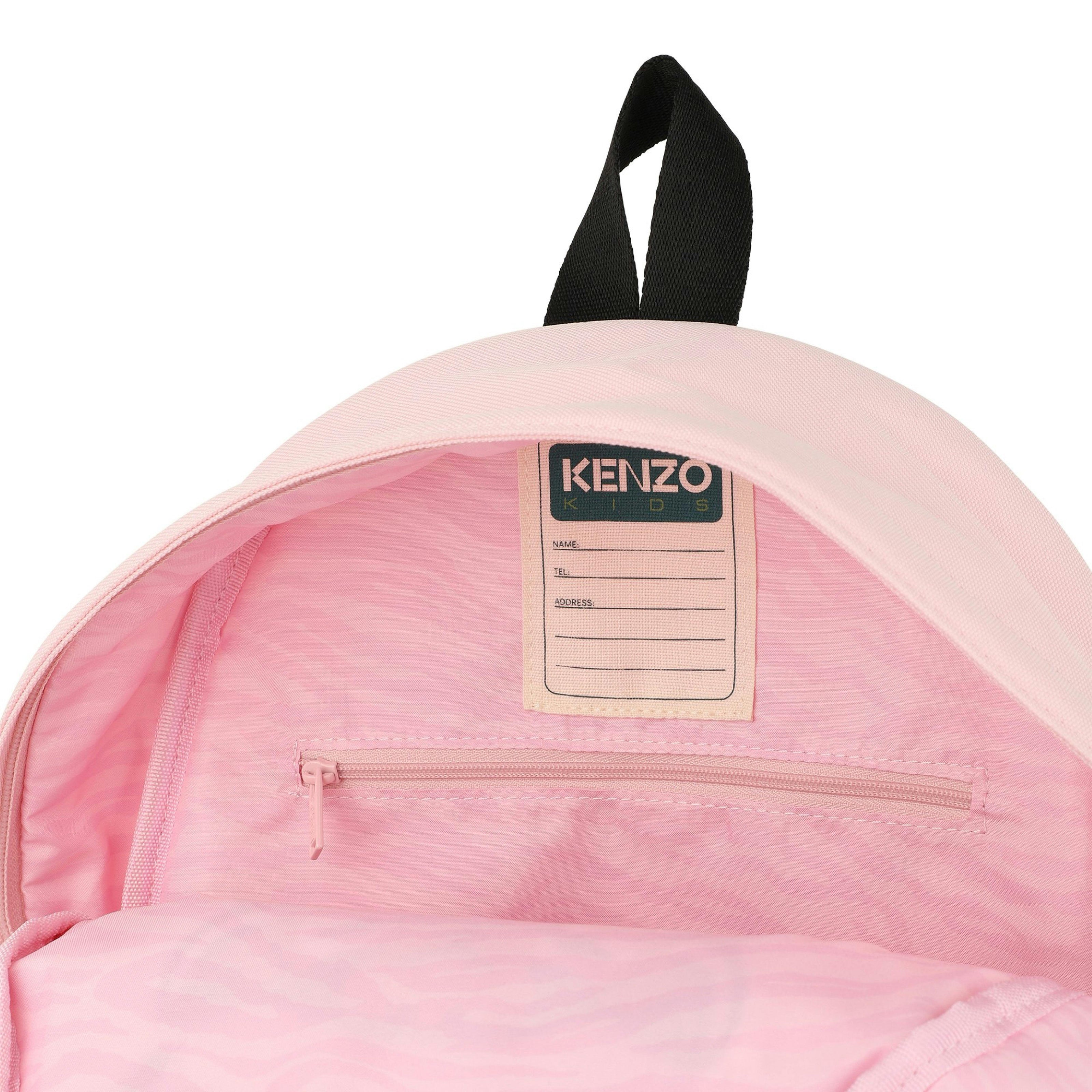 Light Pink Kenzo Tiger Backpack